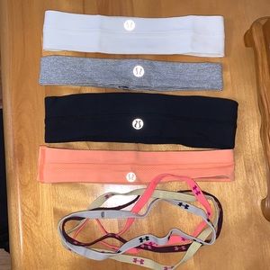 Multiple lulu headbands